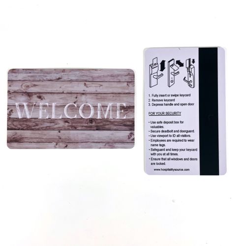 Magnetic Strip Welcome Key Card